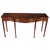 Three Drawer Mahogany Console Table For Sale