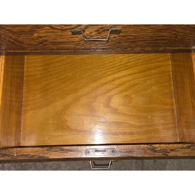 Marked Down (Again)! 1910s Arts & Craft-Style J K Rishel Solid Oak Buffet For Sale - Image 12 of 18