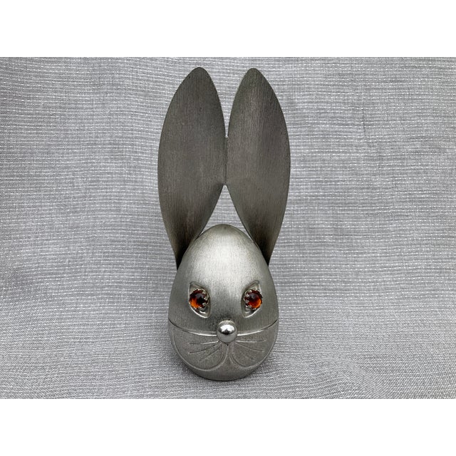 Mid Century Rabbit Bank For Sale - Image 9 of 12