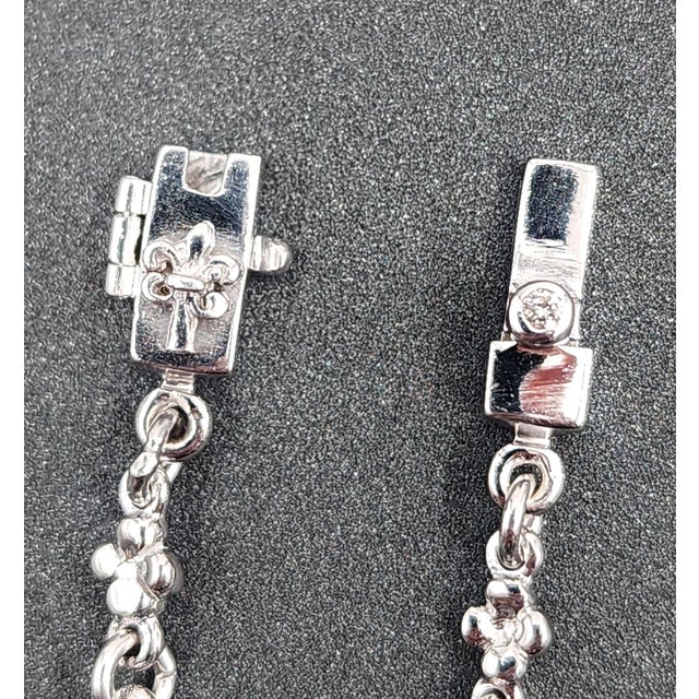 Loree Rodkin 18k White Gold & Diamond Necklace For Sale In Chicago - Image 6 of 8