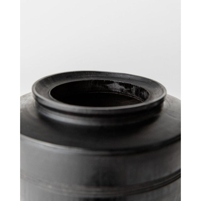 Vintage Black Wood Teapot, 1920s For Sale - Image 4 of 11