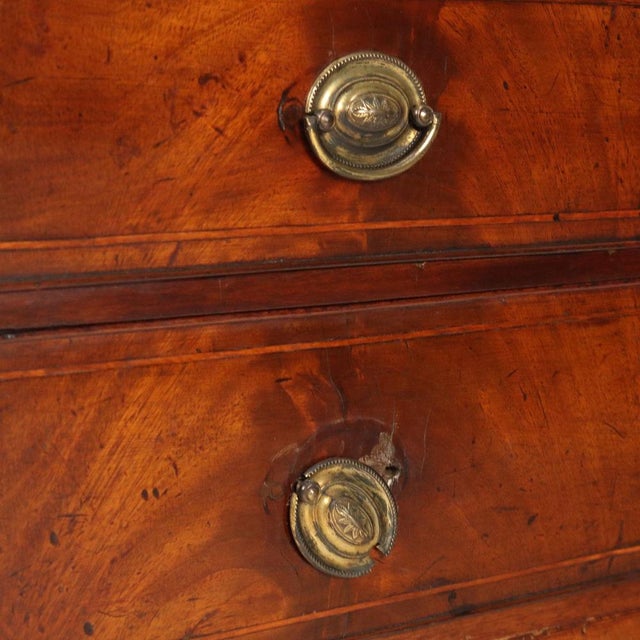 Walnut Drop-Leaf Chest with Threads For Sale - Image 9 of 14