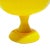 Vintage Cadmium Yellow Opaline Compote For Sale - Image 4 of 6