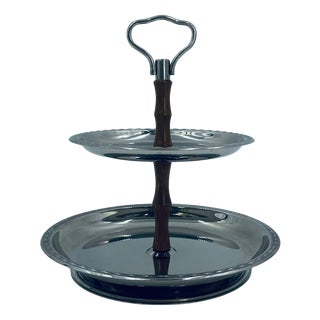 Vintage Two-Tier Rotating Platter, 1965 For Sale