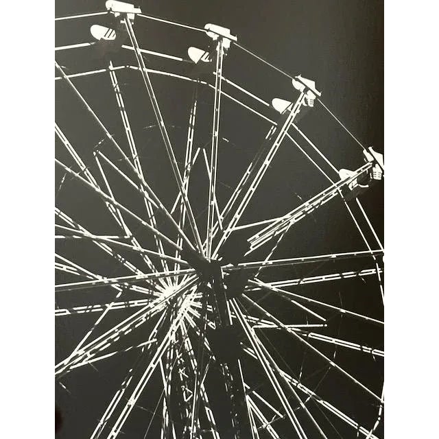 Realism 1997 James Labrenz Photograph Print of a Ferris Wheel For Sale - Image 3 of 8