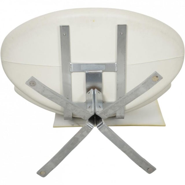 Corona Chair in White Leather by Erik Jørgensen, 2000s For Sale - Image 14 of 15