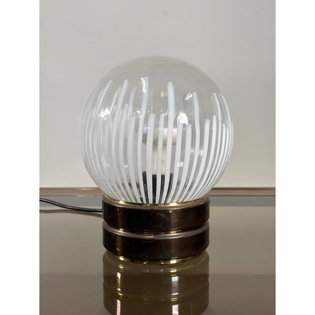 Anemone Table Lamps by Ludovico Diaz De Santillana for Venini, 1960s, Set of 2 For Sale - Image 12 of 14