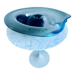 Willsea O'Brien Studio Art Glass Centerpiece- 1980s Post Modern Dale Chihuly Style For Sale