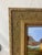 American Pair of Small Western Cowboy & Horse Paintings in Ornate Gold Wood Frames - Unsigned Unknown Artist For Sale - Image 3 of 7