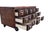Vintage Wooden Library Card Catalog Cabinet With 15 Drawers on Casters For Sale In New York - Image 6 of 18