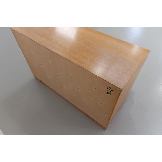 Danish Double Tambour Cabinet in Oak and Teak from Næstved Møbelfabrik, 1960s For Sale - Image 10 of 18