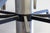 Contemporary Contemporary ModerBlack and Chrome Candelabra Chandelier Ceiling Light Fixture For Sale - Image 3 of 8