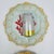 Set of two vintage coastal plates by Zrike in the Baroque pattern, designed by Lisa Levy. These striking plates feature...