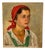 Farmer Woman with Red Headscarf, 1939, Oil on Canvas For Sale