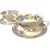 Traditional Vintage Lenox Ming P-16 Bird and Floral Footed Teacups and Saucers Set of 2 - 4 pcs For Sale - Image 3 of 16