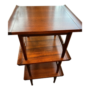 Mid-Century Modern Japanese Teak Snack Tables