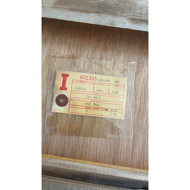 Wood 1980s Century Chin Hua Burl End Table by Raymond K Sabota Chinoiserie For Sale - Image 7 of 9