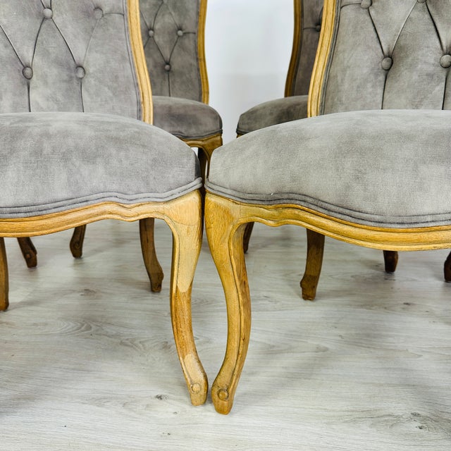 Louis XV Dining Chairs – Set of 8 For Sale - Image 9 of 11