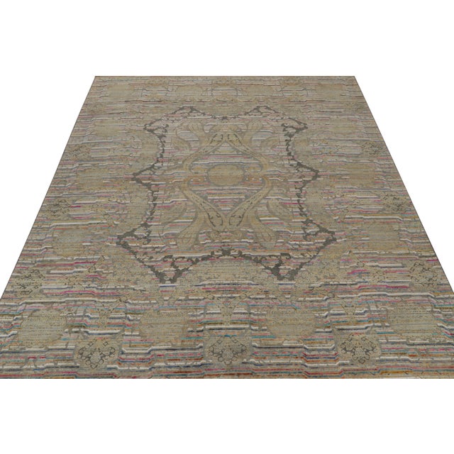 Traditional Rug & Kilim’s Classic Style Rug With Polychromatic Patterns For Sale - Image 3 of 7