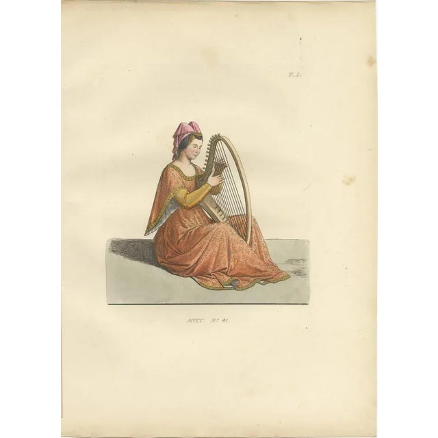 Noble Grace and Martial Power, 1845, Paper, Set of 3 For Sale - Image 4 of 10