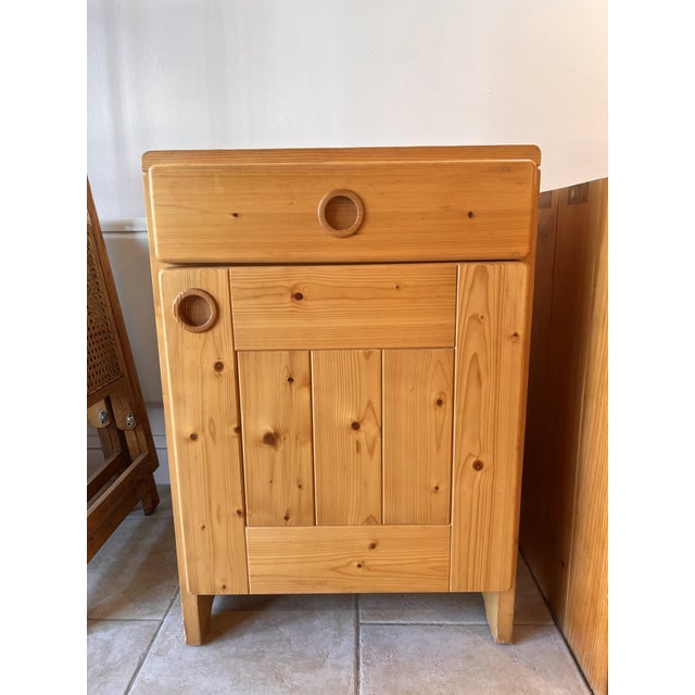 Wood Buffet from Les Arcs, 1970s For Sale - Image 7 of 7