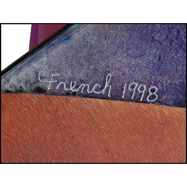 French 1990s Swirls of Brilliance, Craig French For Sale - Image 3 of 3