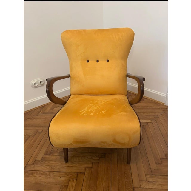 Vintage Lounge Chairs by Paolo Buffa, 1960s, Set of 2 For Sale - Image 9 of 10