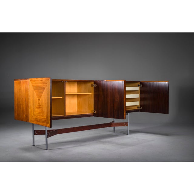 GLR-230 Rosewood Sideboard by Rudolf Bernd Glatzel, 1960s For Sale - Image 12 of 18