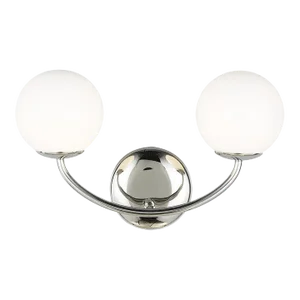 AERIN By Visual Comfort Studio Galassia 2-Light Vanity Fixture in Polished Nickel