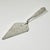 Mid-Century Italian Hollywood Regency Traditional Etched Silverplate Pie-Cake Server For Sale - Image 4 of 10