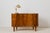 Swedish modern Axel Larsson bureau made by AB Svenska Möbelfabrikerna, Bodafors. This kidney shaped bureau was made during...