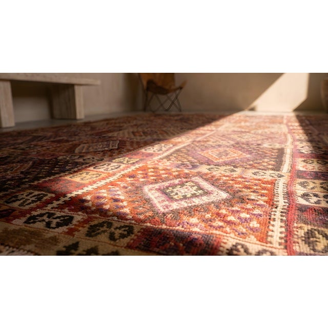 19th Century Turkish Sivas Flat-Weave ( 9'6" x 13'4" - 290 x 406 ) For Sale - Image 9 of 9