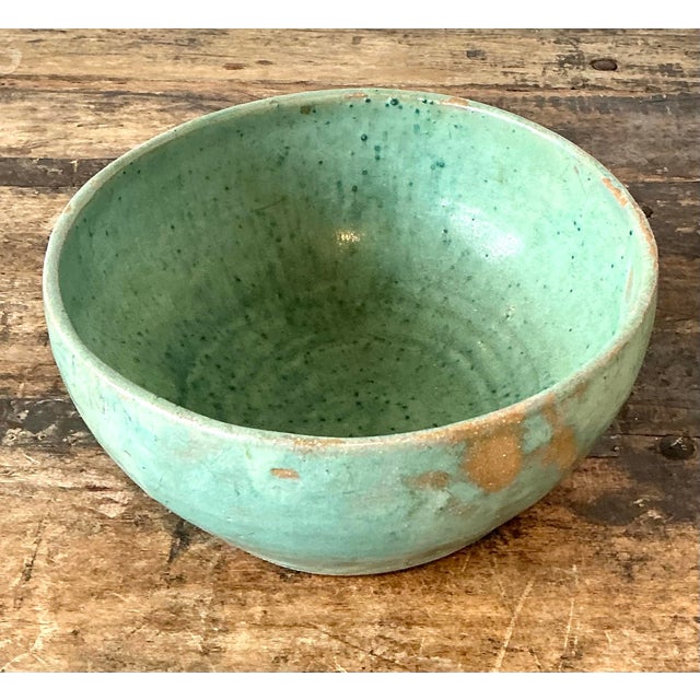 Vintage Original Studio Pottery Bowl For Sale - Image 9 of 12