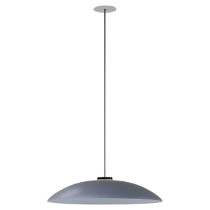 Medium Blue Headhat Plate Pendant Lamp by Santa & Cole