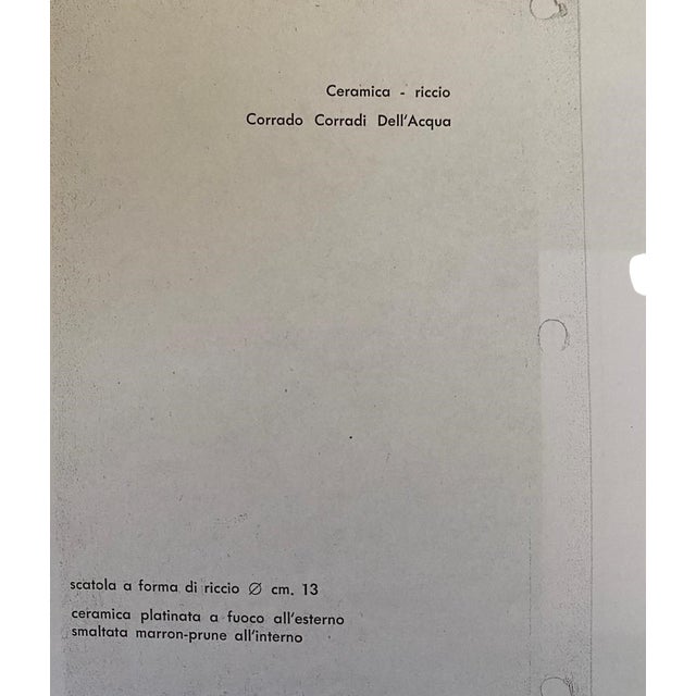 Ceramic Mid 20th Century Large Azucena Ceramic Planter For Sale - Image 7 of 9