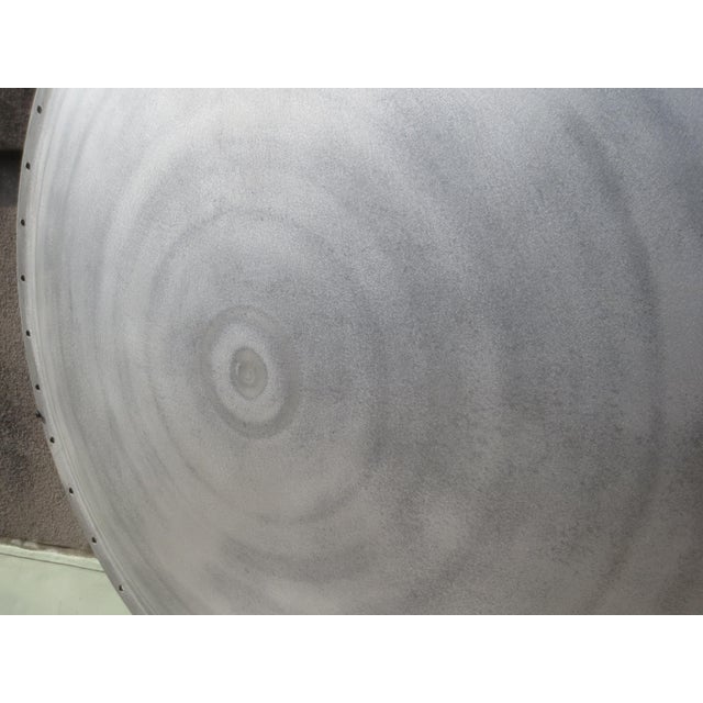 Sculpture Aluminum Disk 40" For Sale - Image 12 of 12