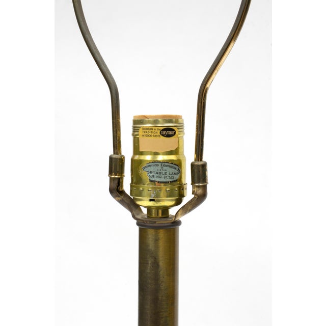 Wood Large Vintage Mid Century Table Lamp by Marcello Fantoni for Raymor, Italy For Sale - Image 7 of 9