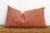 Copper Terracotta Trail Oversized Lumbar Moroccan Pillow For Sale - Image 8 of 9
