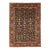 Pasargad DC Rust Fine Hand Knotted Persian Serapi Design Rug For Sale