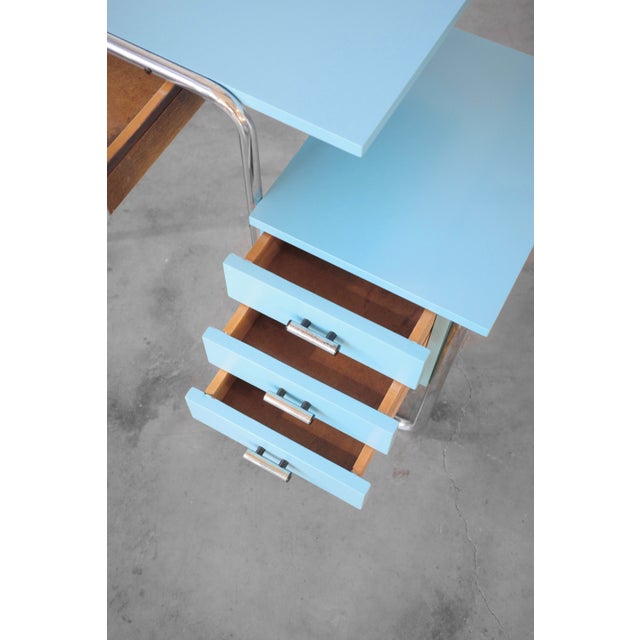 Mid-Century Modern Desk by Kovona, Czech Republic, 1950s For Sale - Image 6 of 7