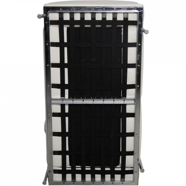 LC2 2-Seater Sofa in White Leather by Le Corbusier For Sale - Image 17 of 18