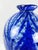 Vintage Cobalt Blue Murano Glass Bowl with Abstract Animal Pattern, 1980s For Sale - Image 4 of 14