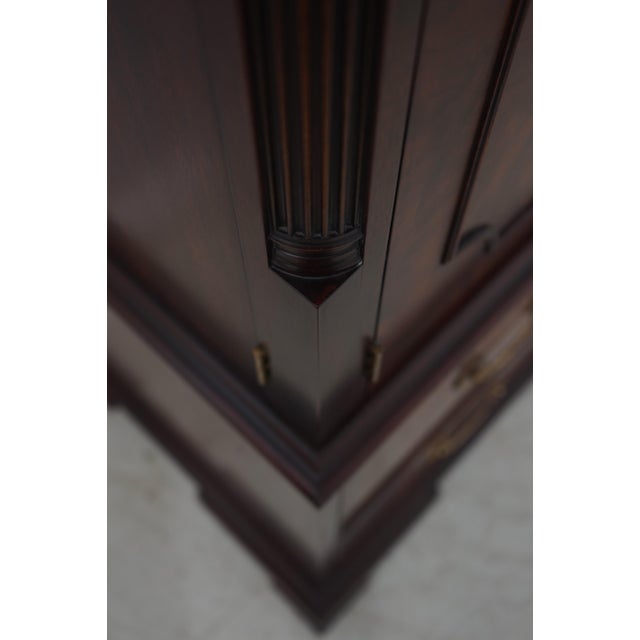 Henkel Harris Mahogany Tall Wardrobe Chifferobe Armoire For Sale - Image 14 of 18