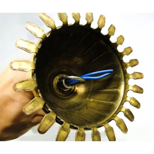 Postmodern Pending Lamp, Poland, 1970s For Sale - Image 4 of 5