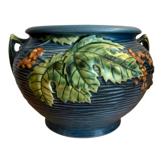 Roseville Pottery Two Handle Vase For Sale