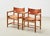 1970s Spanish Model 3238 Dining Chairs by Børge Mogensen for Fredericia Stole Fabrik, Denmark, 1964, Set of 2 For Sale - Image 5 of 13