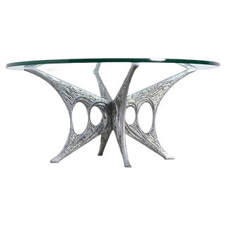 Sculpture Coffee Table by Willy Ceysens, 1960s For Sale