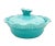 Aqua 1956 Miramar of California Aqua / Turquoise Covered Serving Bowl – Mid-Century Modern / Coastal For Sale - Image 8 of 11