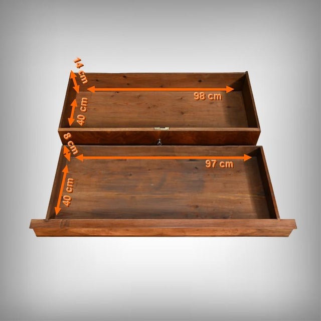 Restoration Chest of Drawers in Burr Walnut, 19th Century For Sale - Image 15 of 17