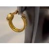1.6 Carat Diamond VS Quality Hoop Earrings Women , 18 Karat Yellow Gold 8.8 Gm For Sale - Image 16 of 18